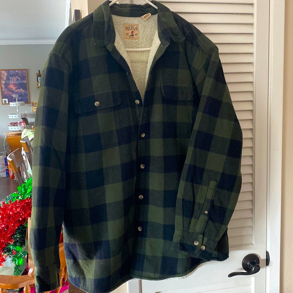 Redhead Fleeced Lined Men’s Shirt/Jacket - XL